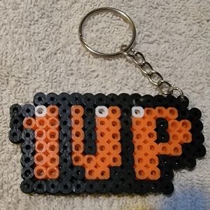 1UP! Perler Bead Keychain